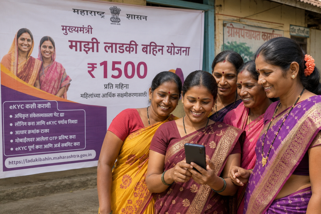 Ladki Bahin Yojana eKYC 2026