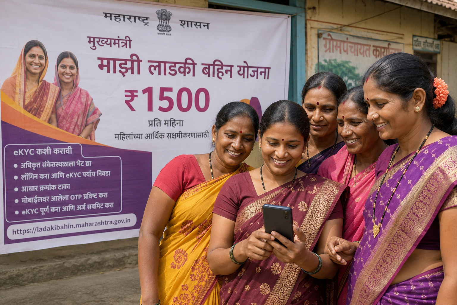 Ladki Bahin Yojana eKYC 2026