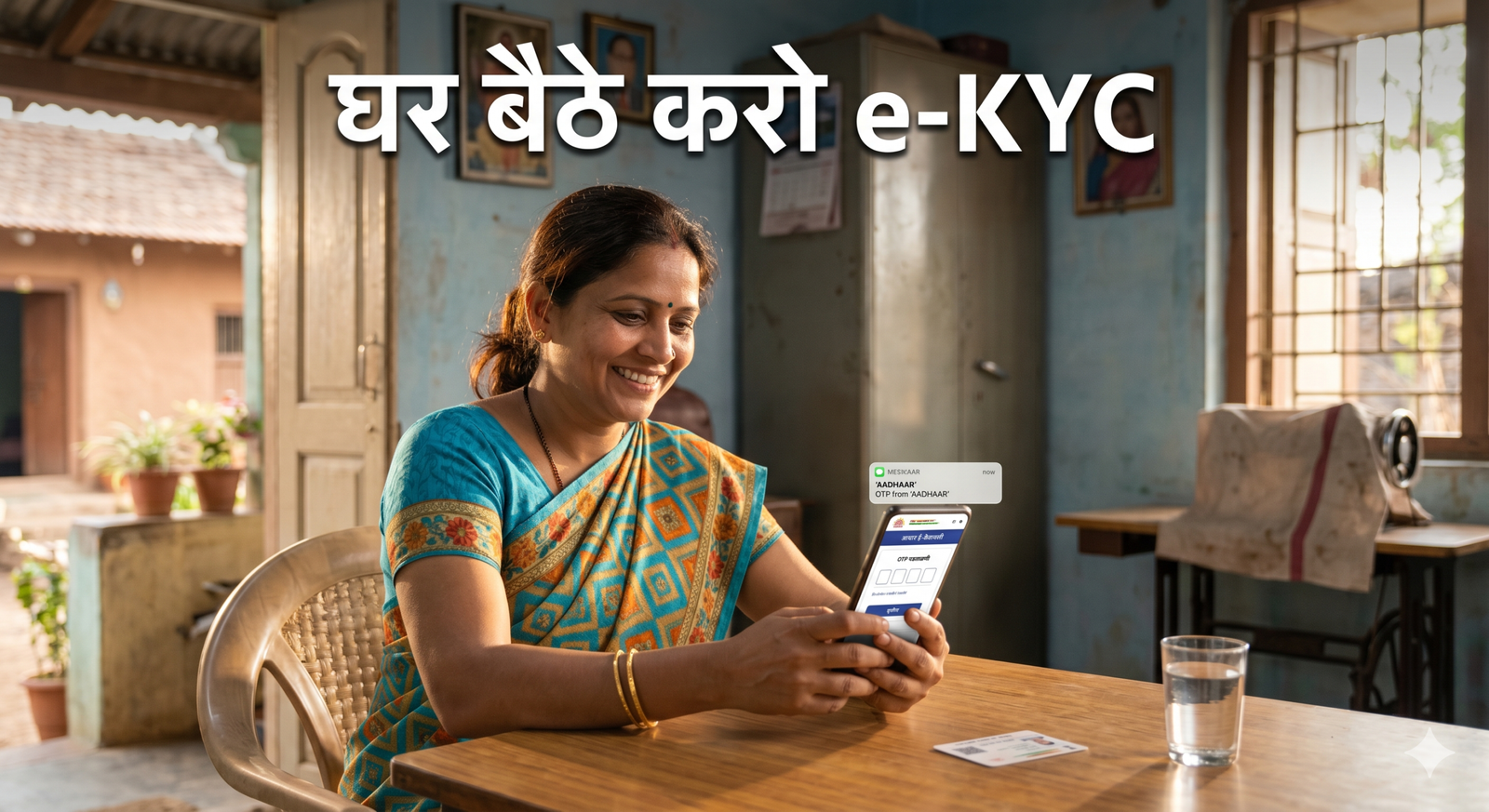 लाडकी बहीण योजना e-KYC Online कैसे करें? — घर बैठे मोबाइल से करो, 5 मिनट में काम खत्म! 🎉