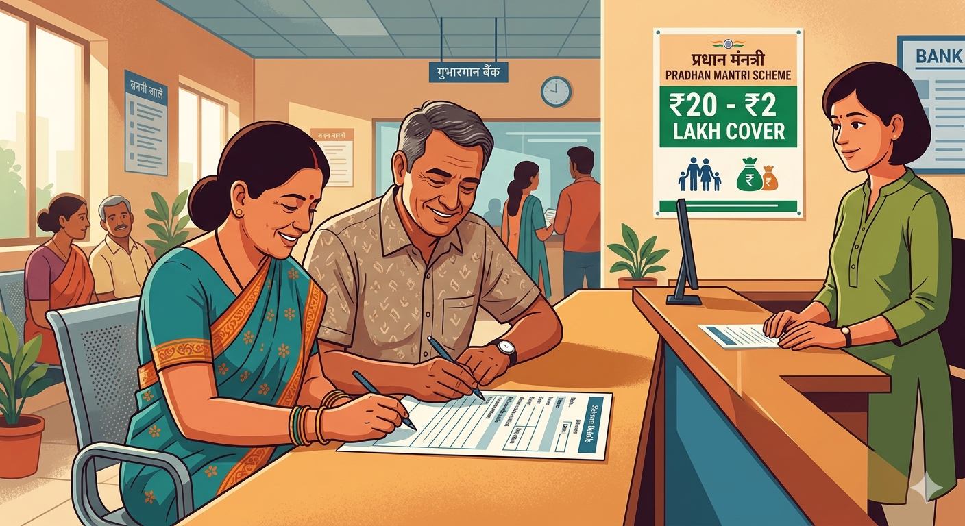 सिर्फ 20 रुपये में मिलेगा 2 लाख का बीमा! PMSBY Scheme की पूरी जानकारी यहाँ है